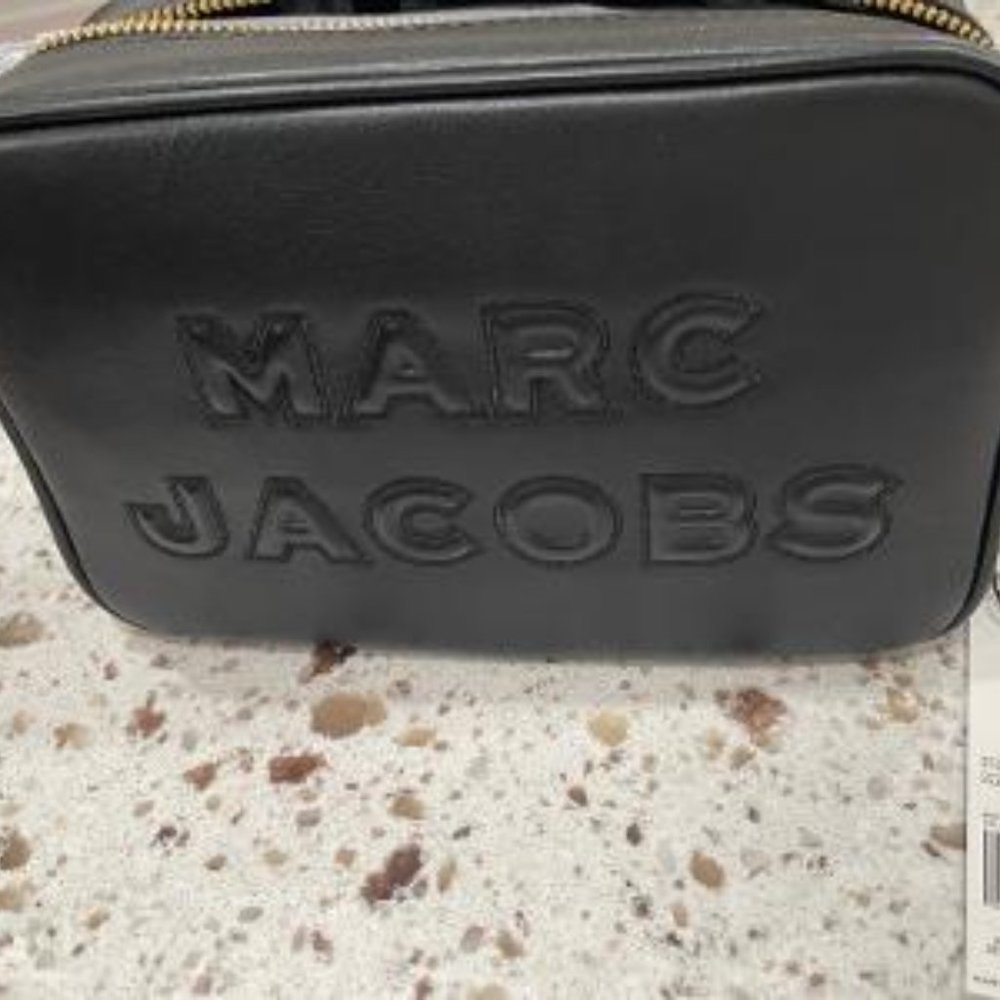 Marc Jacobs cross body with black/gold strap